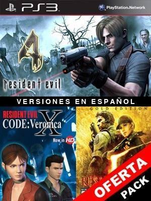 Resident Evil 4 Mas RESIDENT EVIL CODE: Veronica X Mas RESIDENT EVIL 5 GOLD EDITION