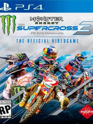 Monster Energy Supercross The Official Videogame 3 PS4