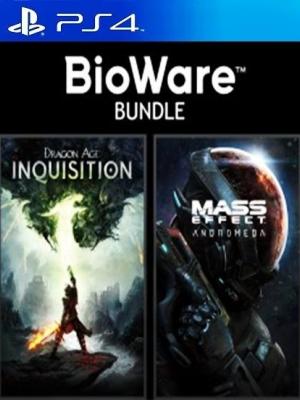 2 JUEGOS EN 1 Mass Effect Andromeda Deluxe Edition mas Dragon Age Inquisition GOTY EDITION PS4